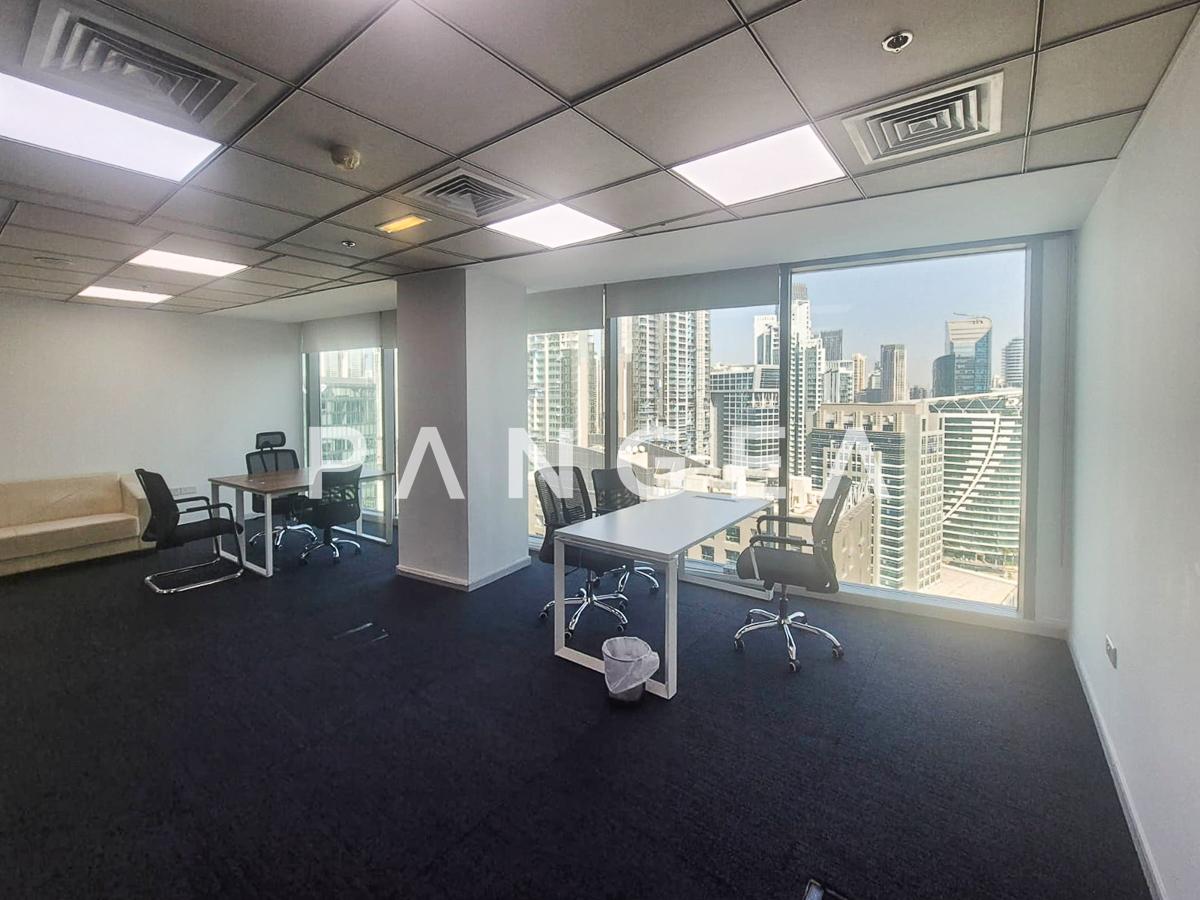 All-Inclusive Office | High Floor | Close to Metro