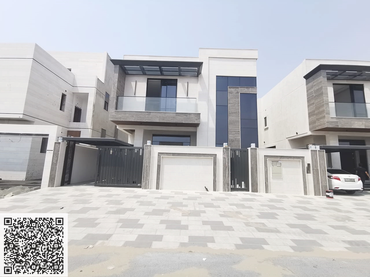 Luxury villa in Al Bahia area, modern design, close to all essential services