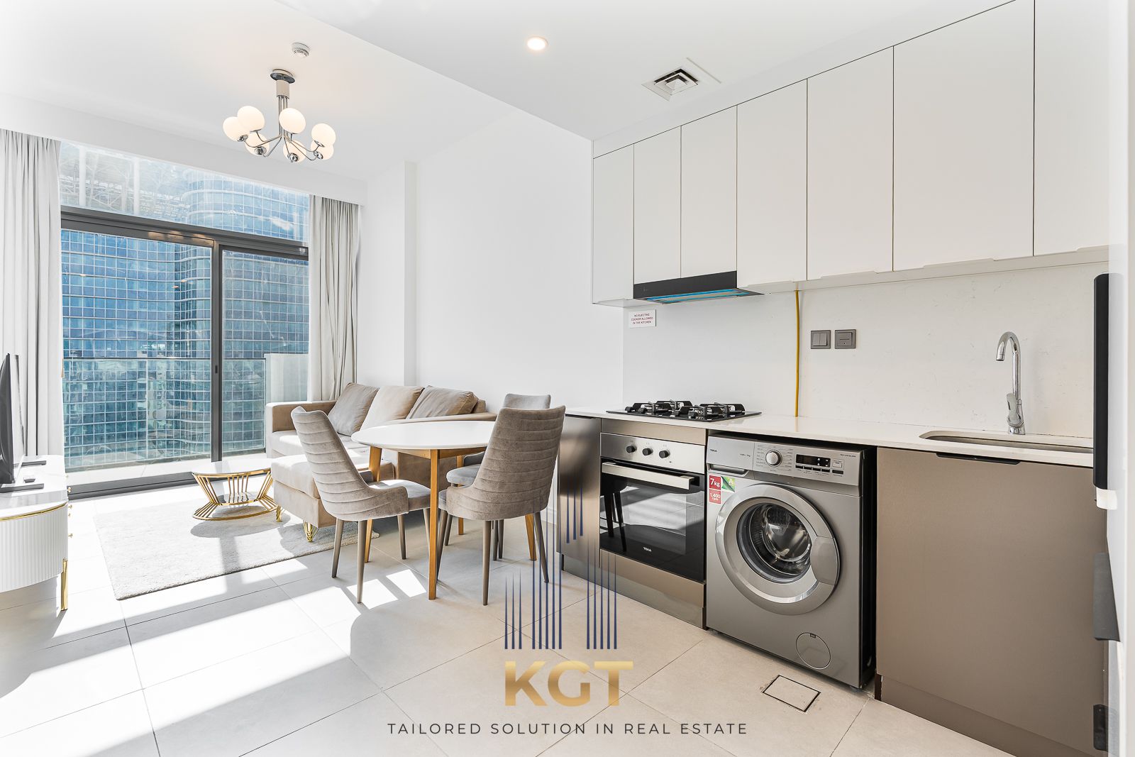 Fully furnished | Walk to Metro | Great View