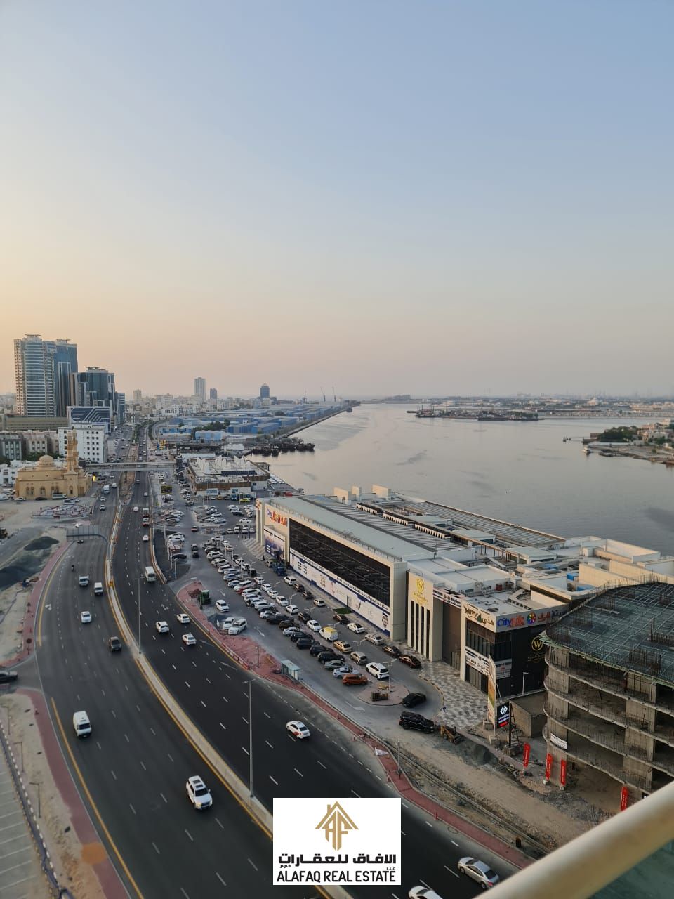 Super Deluxe 3-Bedroom Apartment for Rent in Al Waha 2 Tower, Ajman – All Utilities Included, Stunning Creek View, Gym & Pool Access