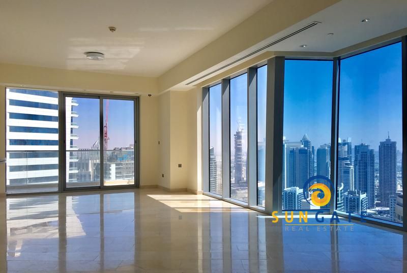 equipped semi closed kitchen , higher floor