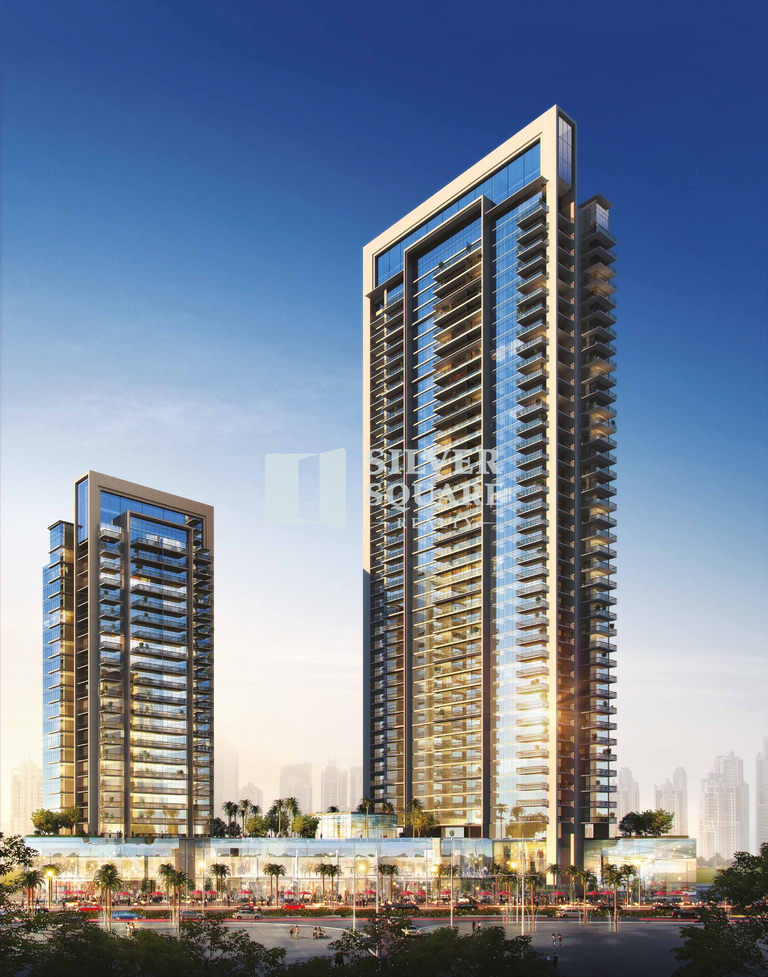 Boulevard Crescent Tower 1, Burj Khalifa View, Premium Quality, Downtown Dubai