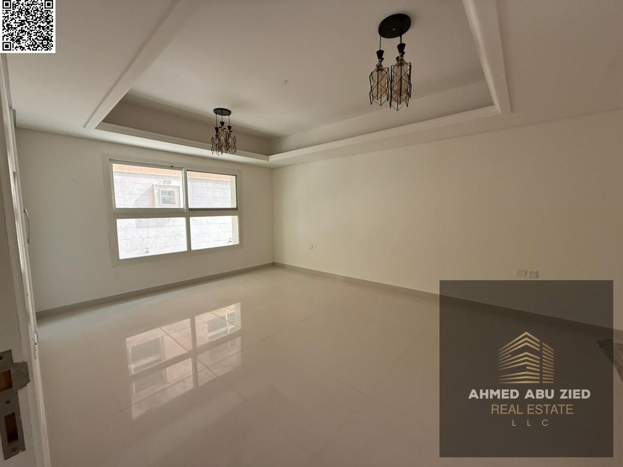 Largest and most beautiful 3-bedroom apartment with a living room for annual rent - first occupancy - new building - 2 master bedrooms - 3 bathrooms -