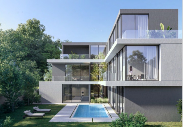 Townhouses in Masar, in the Saru phase