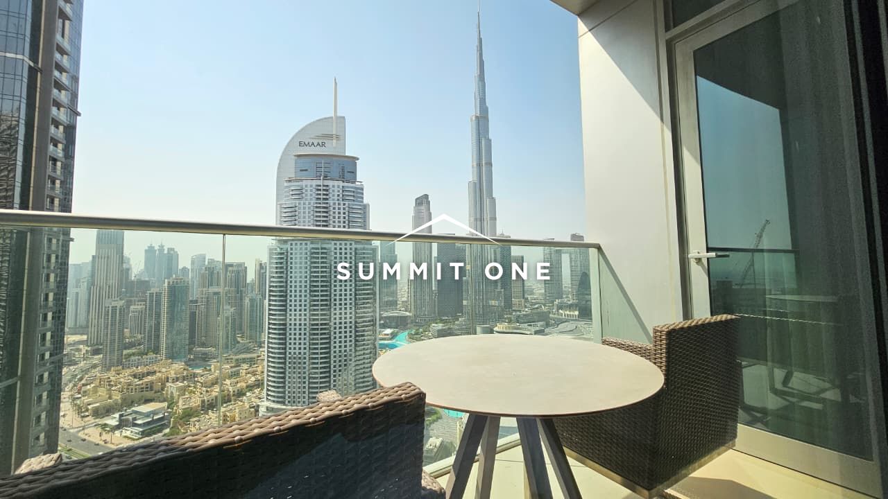 Burj Khalifa & Fountain View | High Floor | Bills Included
