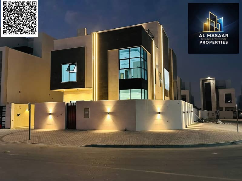 Corner villa, custom finishing, 6 rooms and a roof terrace, 3500 sq ft, price includes registration and ownership fees.