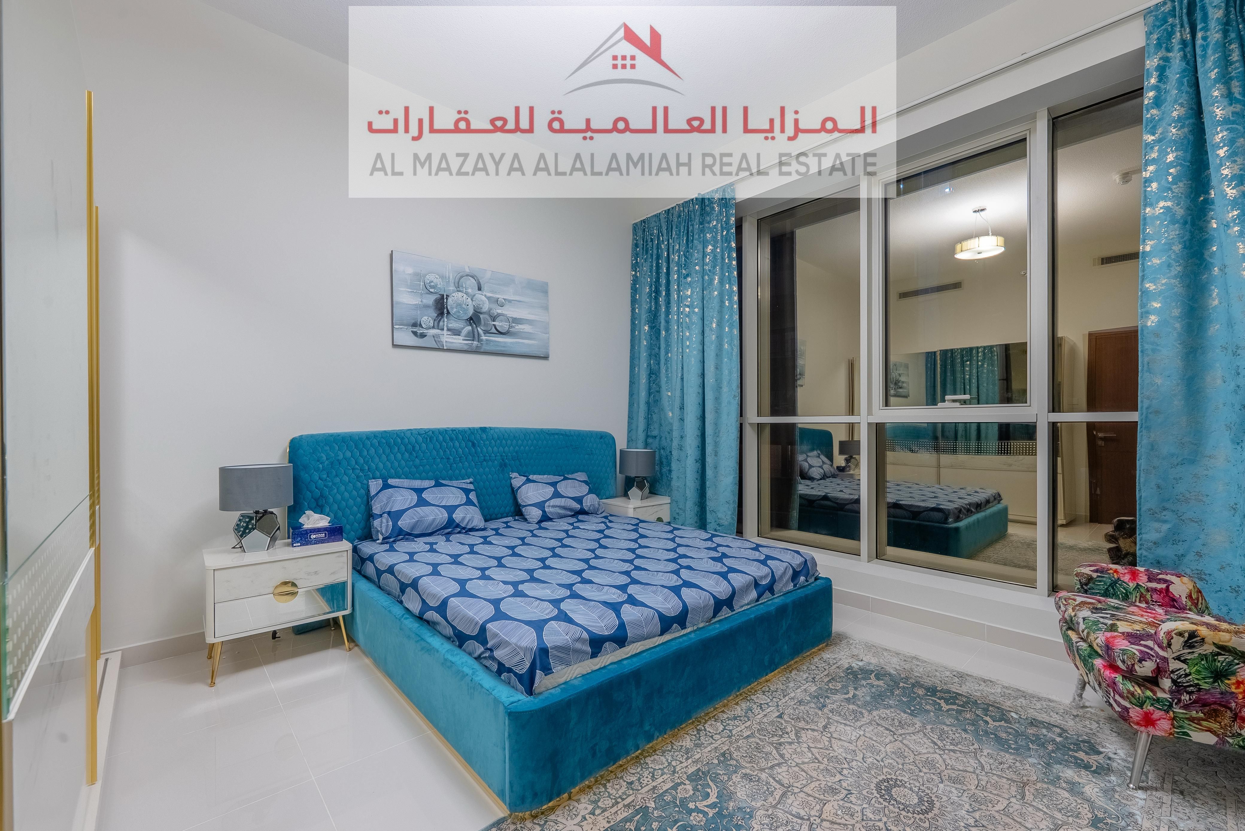 Monthly 1bhk apartment Al Nahda behind Sahara mall