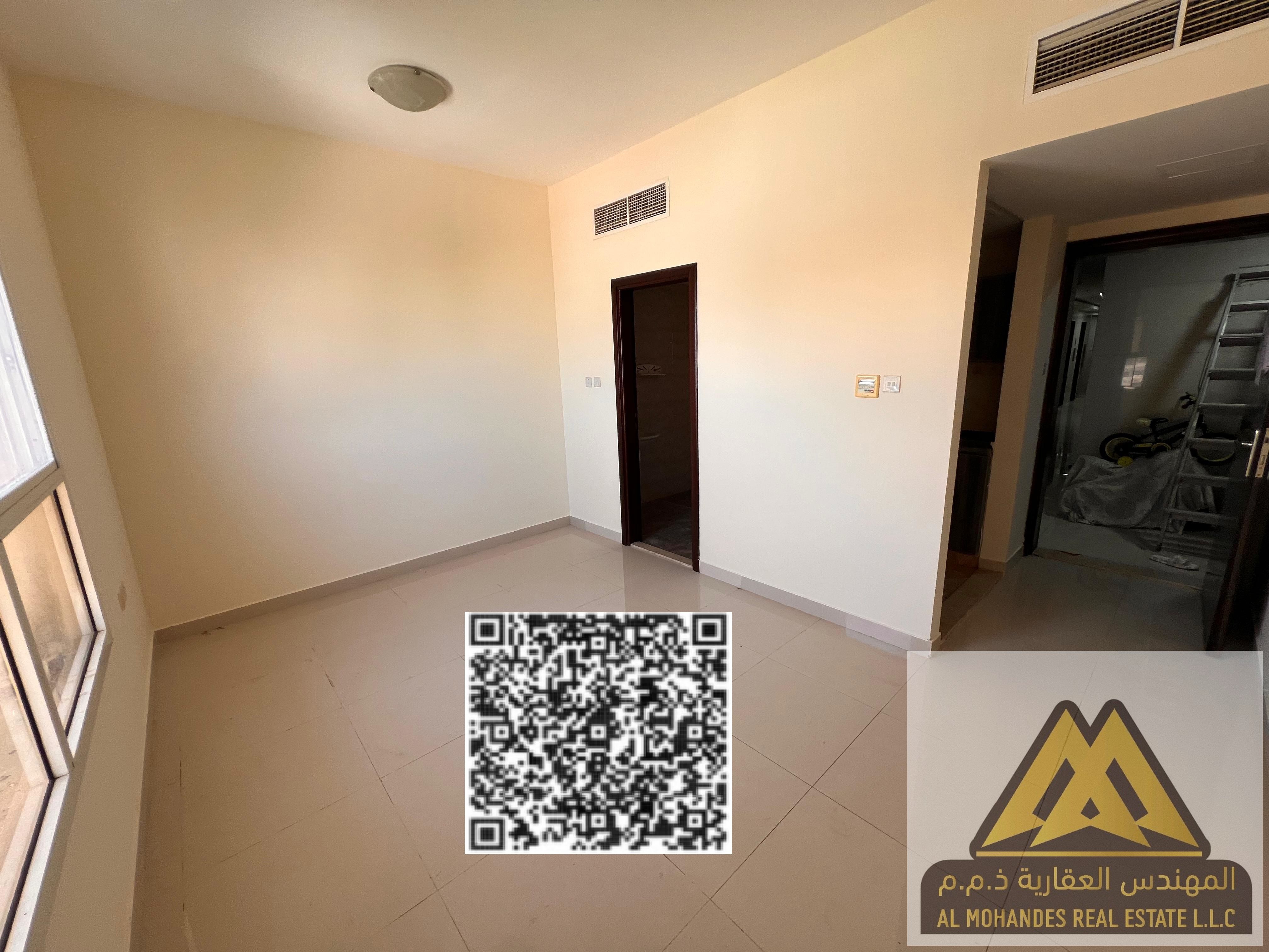 Studio apartment for annual rent in Al Nuaimiya 3, Ajman, in a prime location close to all services and transportation.