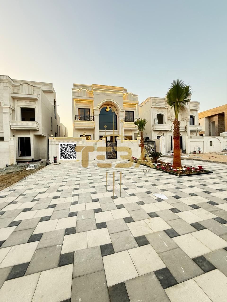 A prime opportunity for sale – a luxurious 6-bedroom villa in Al Helio 1 on a main street.