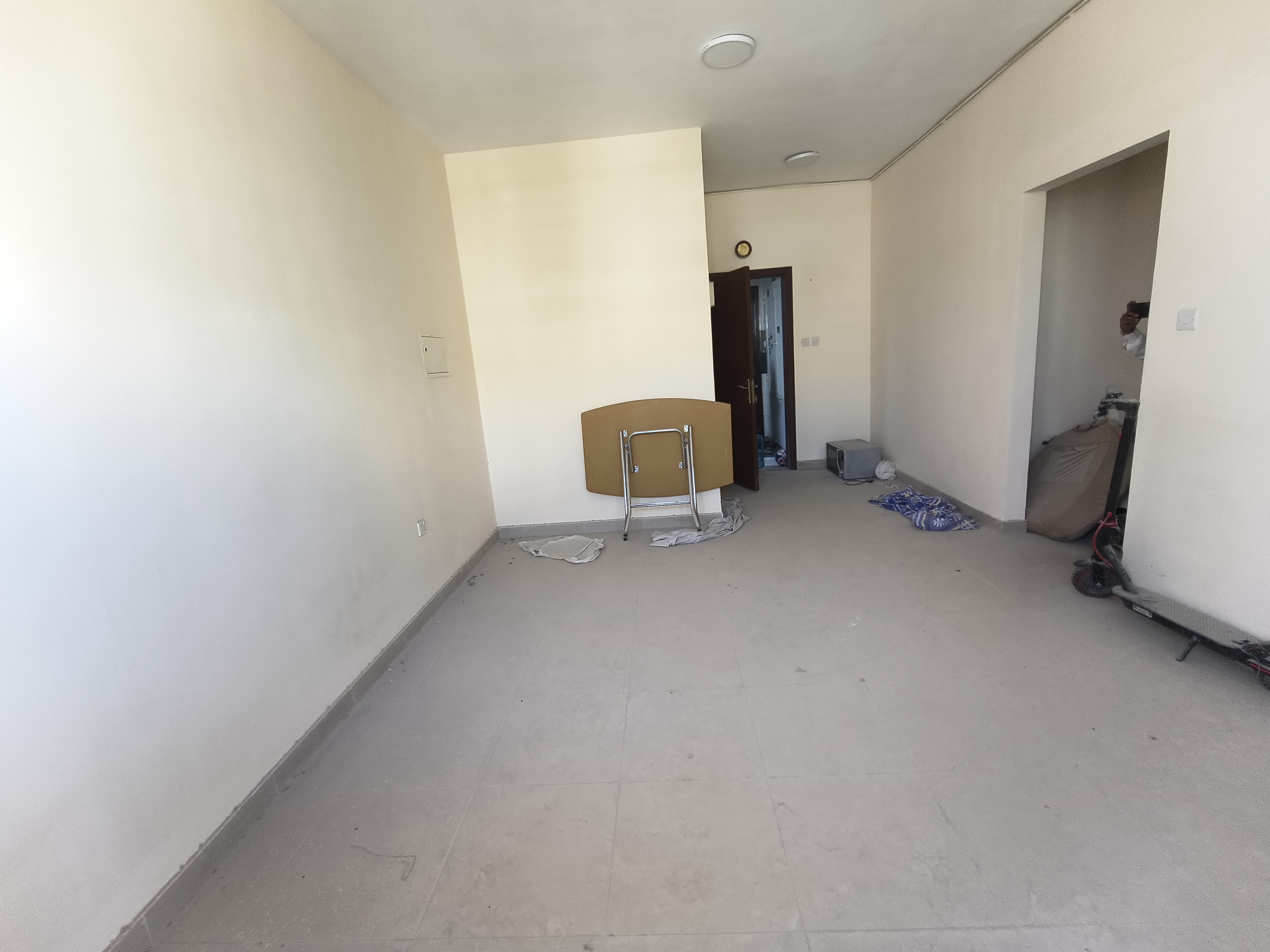 Spacious Studio with balcony and closed kitchen for family in muwaileh