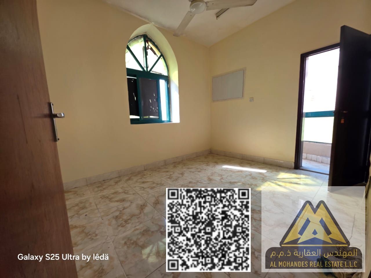 One-bedroom apartment for annual rent in Al Rashidiya – next to the fish market, with a spacious layout and a prime location close to all amenities.