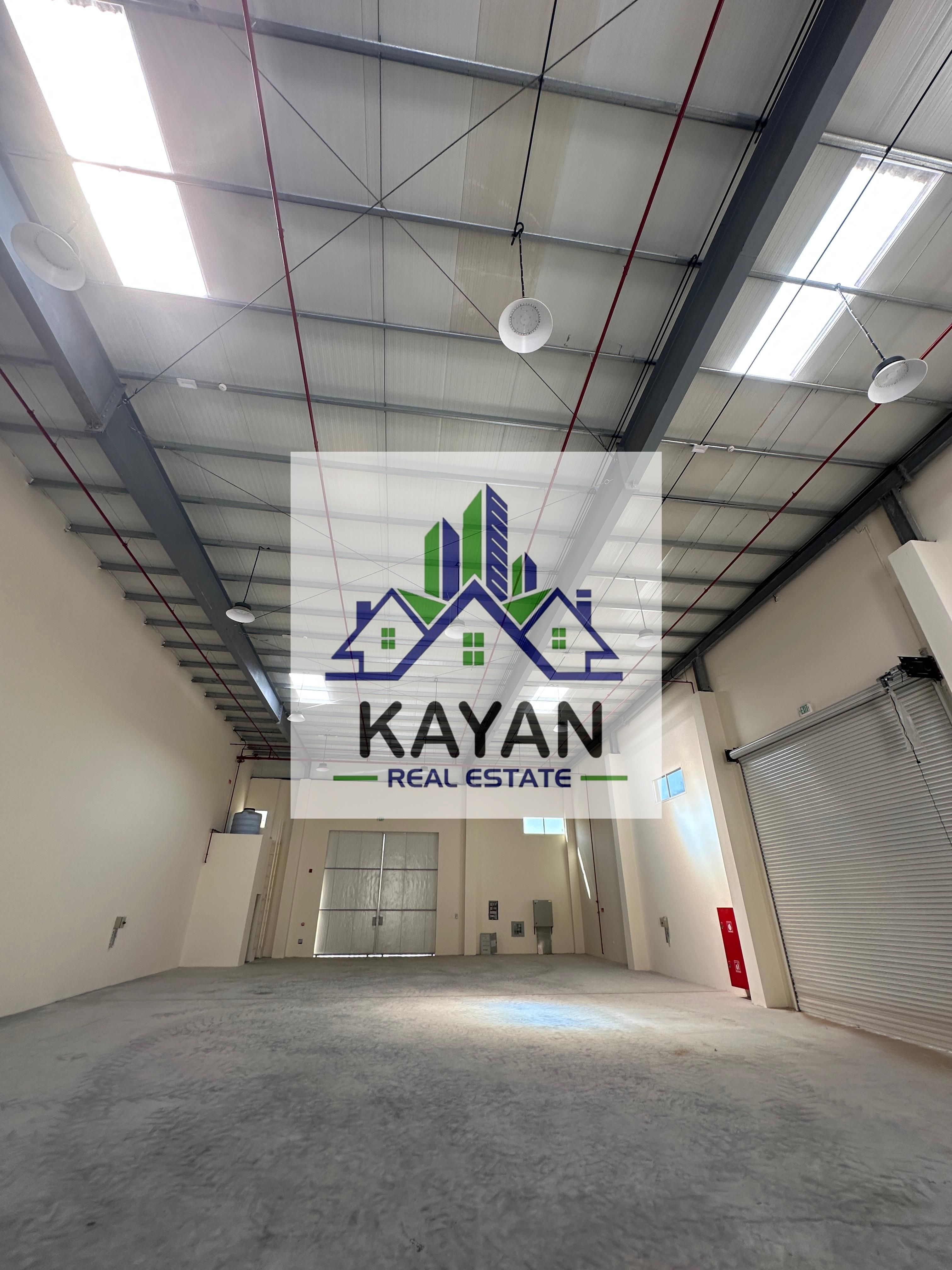 Premium industrial warehouse available for rent-5,000 square feet-70 kilowatts of power