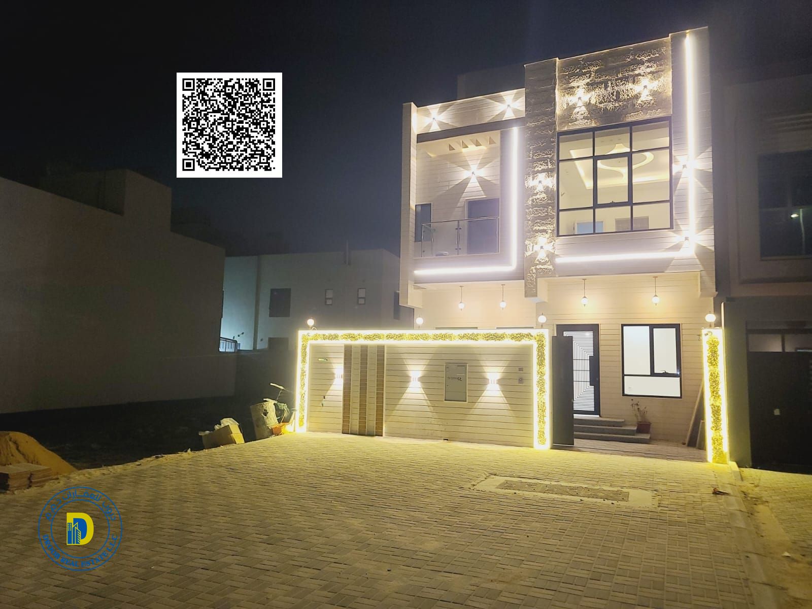For those seeking luxury and high-end finishes in Al Zahia, a luxurious villa with 7 rooms and a rooftop terrace on a main street.