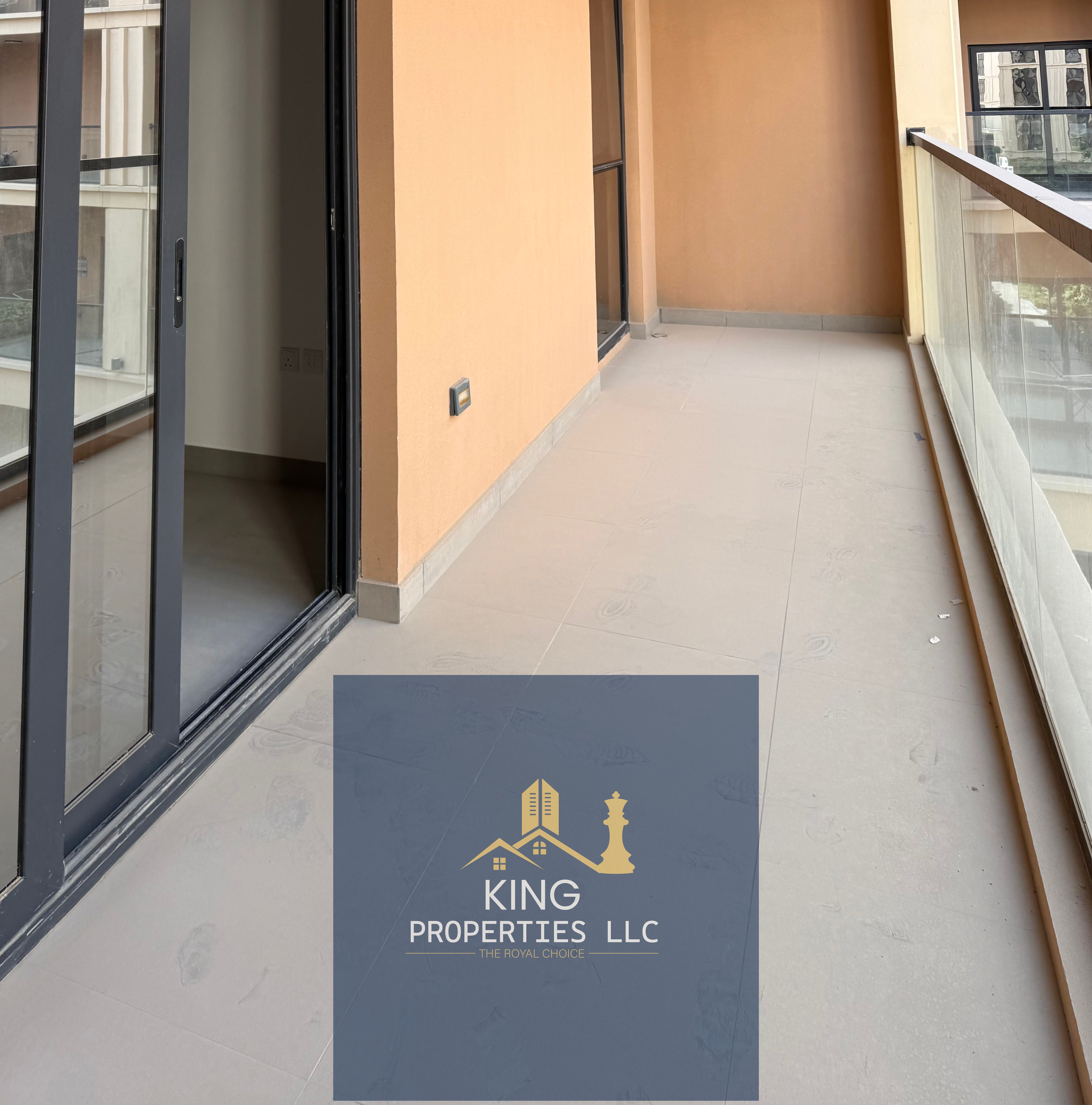Brand new 1 bhk with balcony for rent Al mamsha Sharjah
