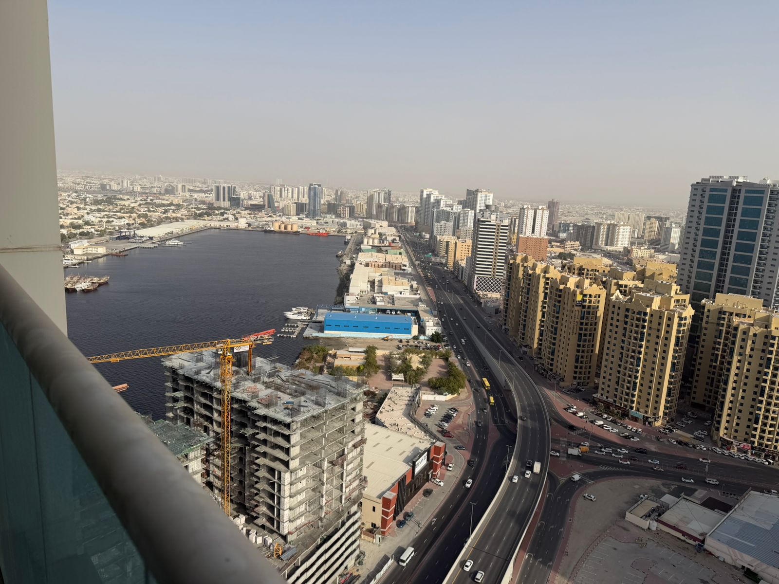 Three bedroom apartment for sale in Al Waha Towers full creek sea view spacious layout ready to move with 345000 down payment