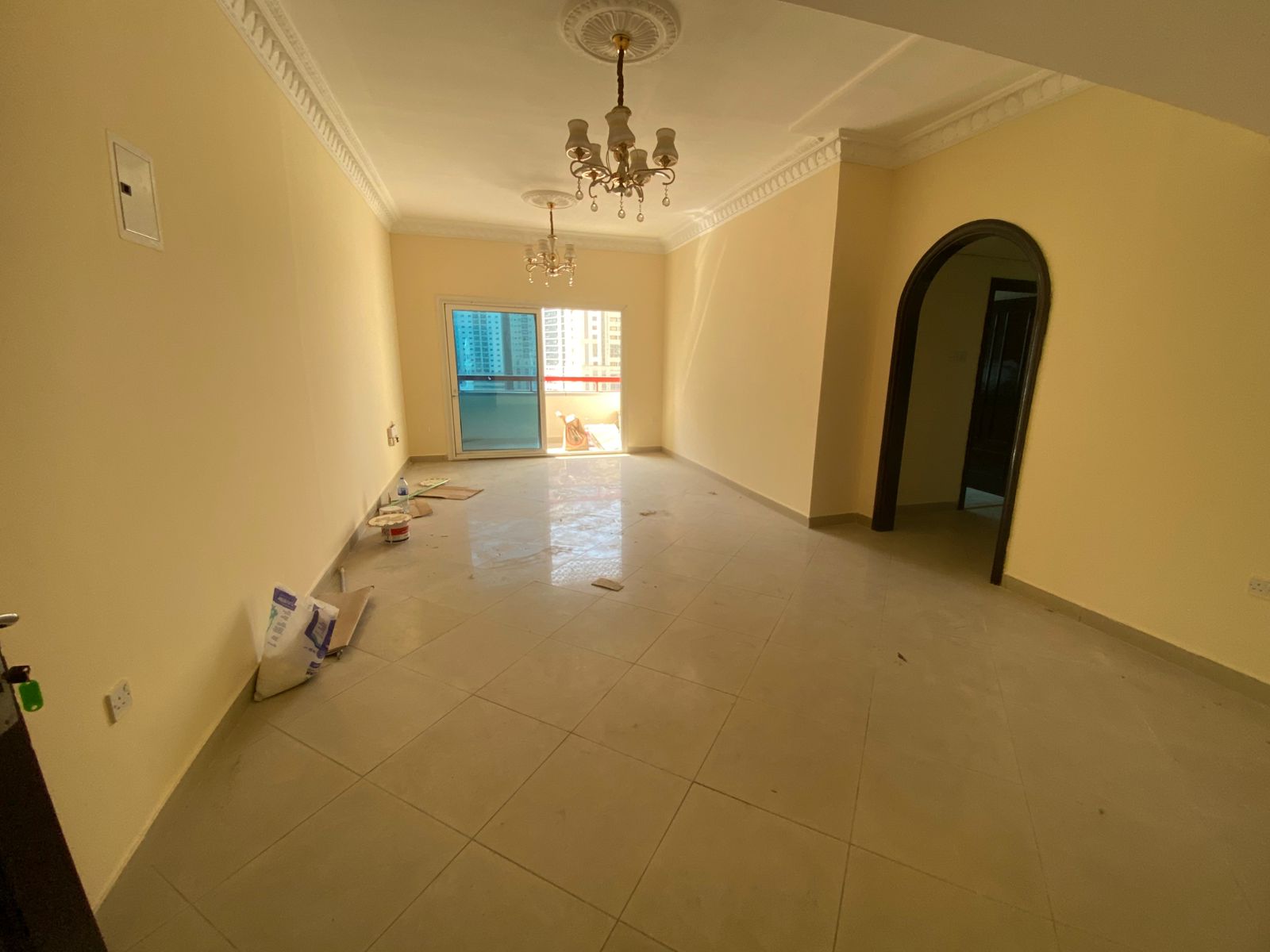 2BR Hall for Rent in Al Majaz 2 Sea View Free Parking 2 Baths Spacious 45K
