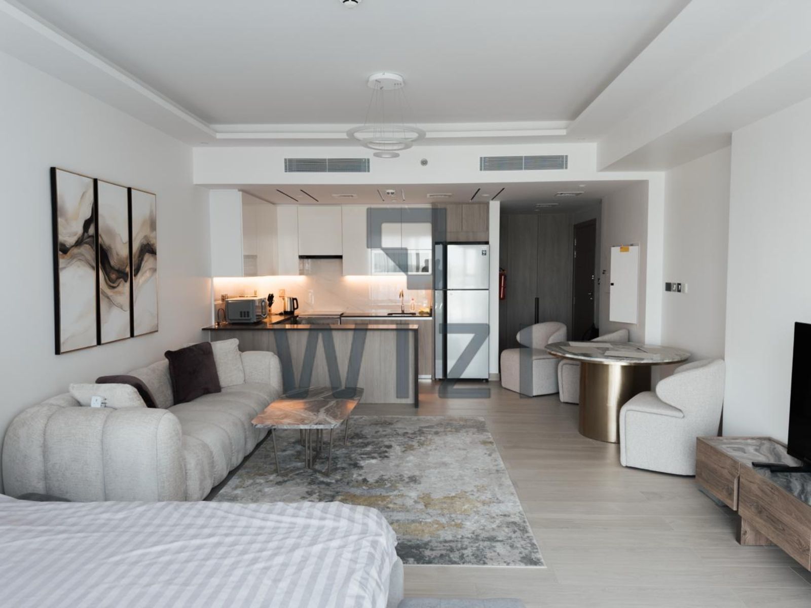Furnished | Spacious and Bright Studio | Low Floor