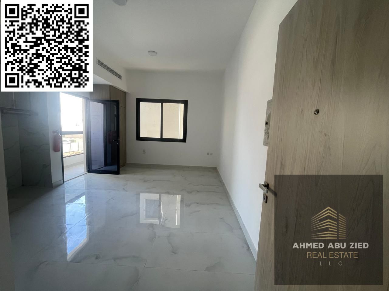 Studio for Annual Rent First tenant With balcony Located in Al Alia
