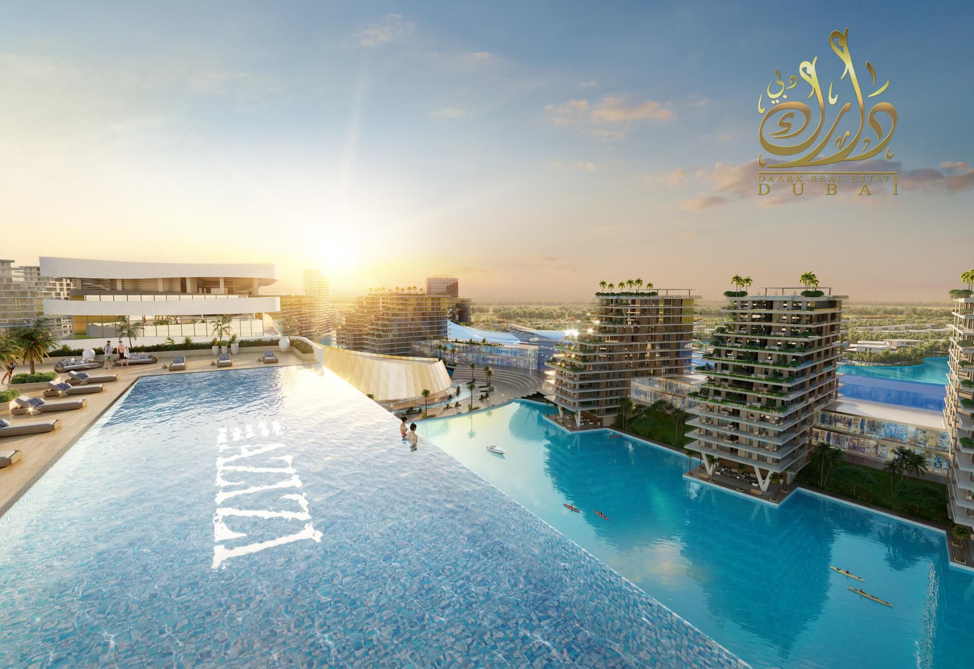 The Future Floating Metropolis of Dubai_Lagoon Views!
