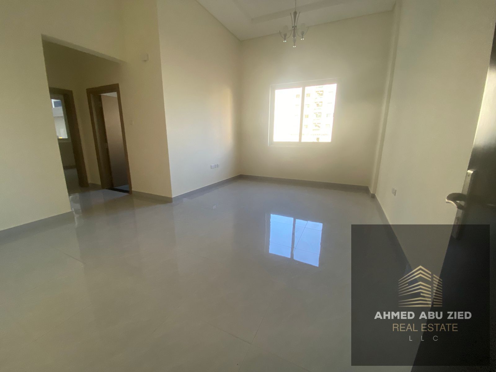 Brand new 1BR apartment for annual rent in Al Rawda 1 Ajman – first tenant, 2 bathrooms, split AC, and prime location near Sheikh Mohammed Bin Zayed