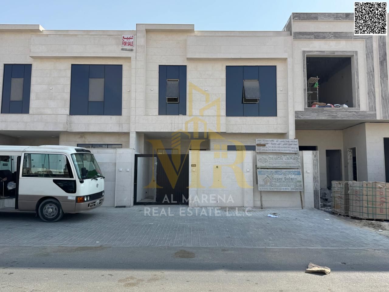 Premium Villa for Sale in Al Helio 2 – Modern Design with Rooftop Two Floors + Rooftop | 5 Master Bedrooms | Majlis & Living Room with Washbasin