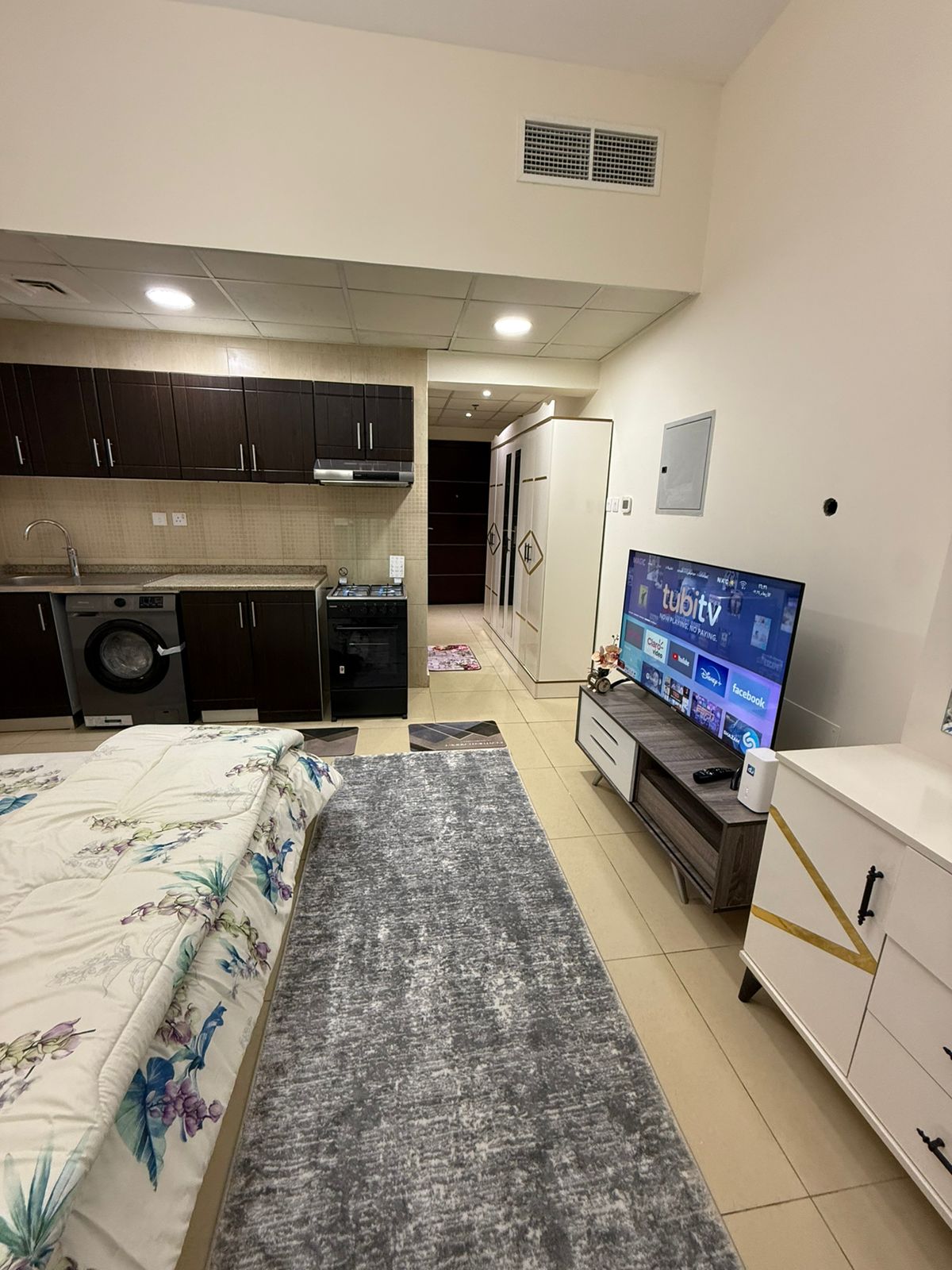 Fully furnished studio in Jasmine Towers, Ajman