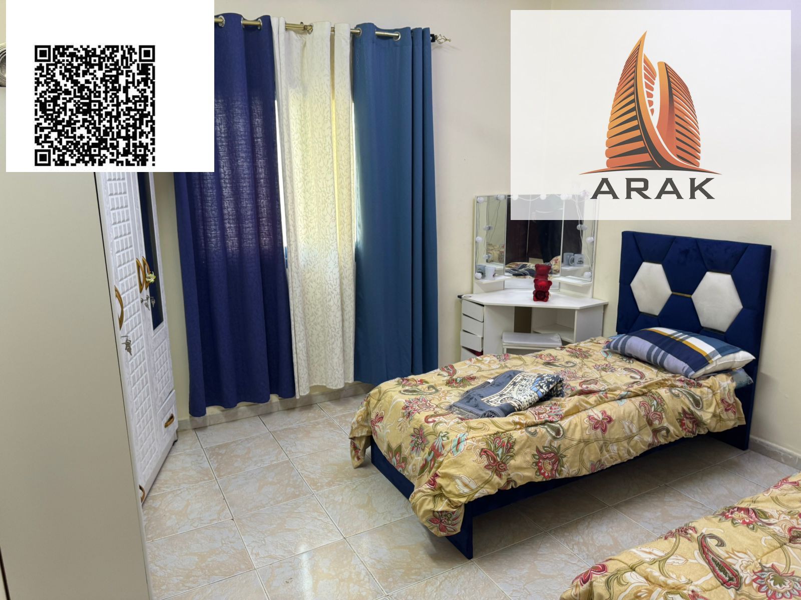 Apartment for Rent in Ajman Spacious two-bedroom apartment available for ren