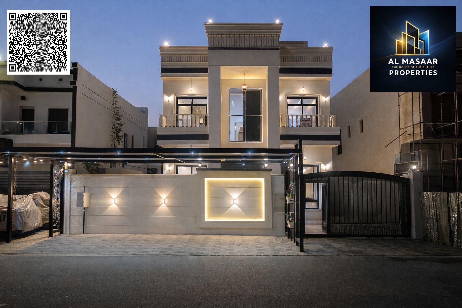 A unique opportunity to own an elegant villa with a swimming pool and rooftop terrace, featuring 6 master bedrooms, at a price that includes electrici