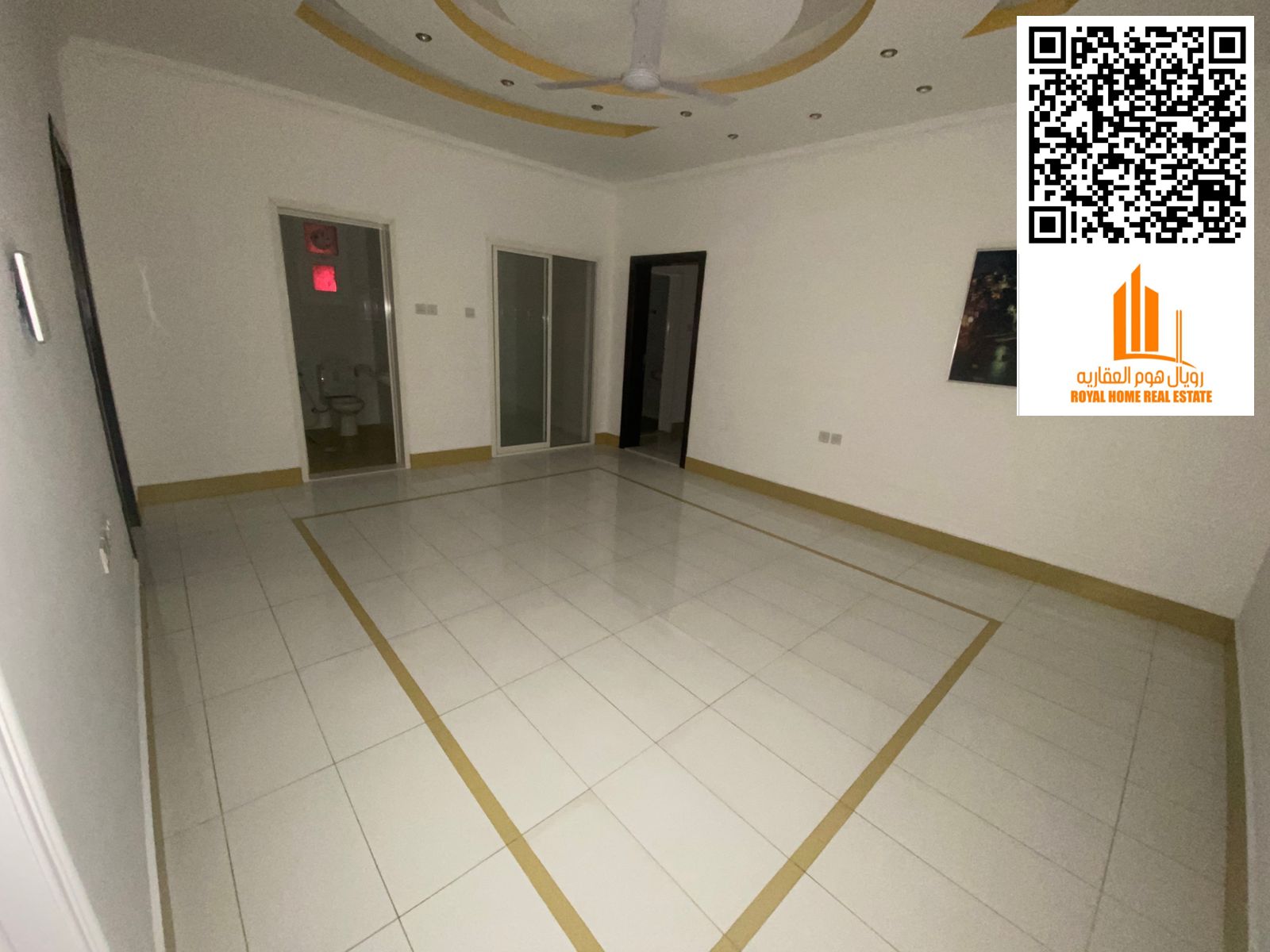 Great opportunity for comfort lovers: Spacious 2-bedroom with Hall and built-in closets in Al Jurf 2 area prime location near all essential services.