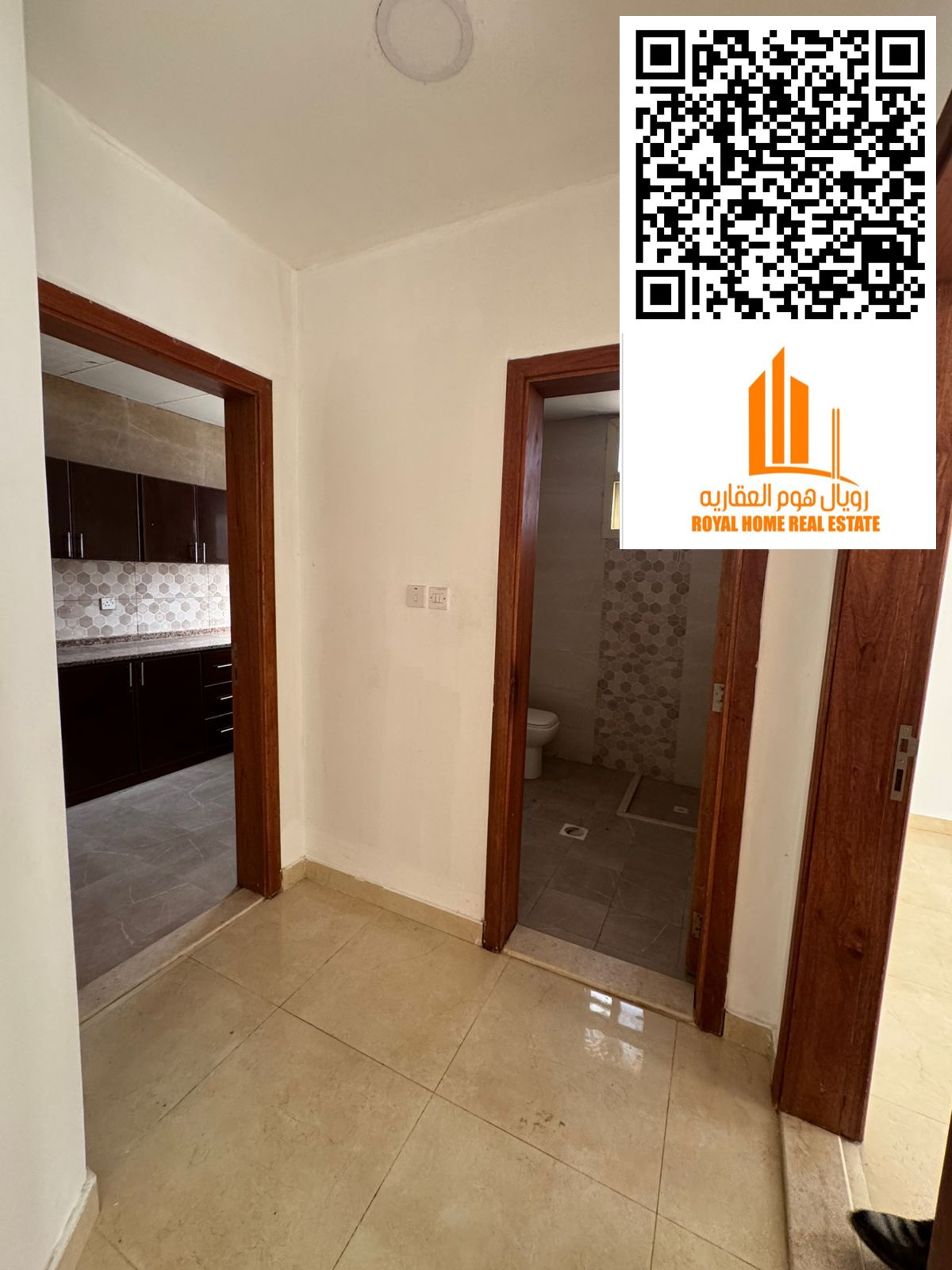 1 Bedroom Apartment with Spacious Living Room for Rent in Al Amra (Apartment G01) | 2 Bathrooms & Closed Equipped Kitchen | Ground Parking Available |