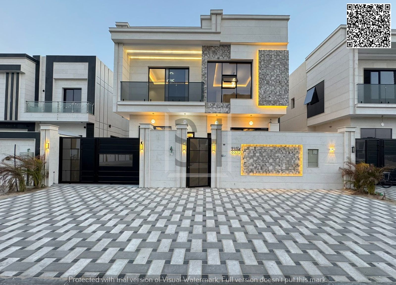 Villa for sale in a prime location opposite services and Sheikh Mohammed Bin Zayed Road.
