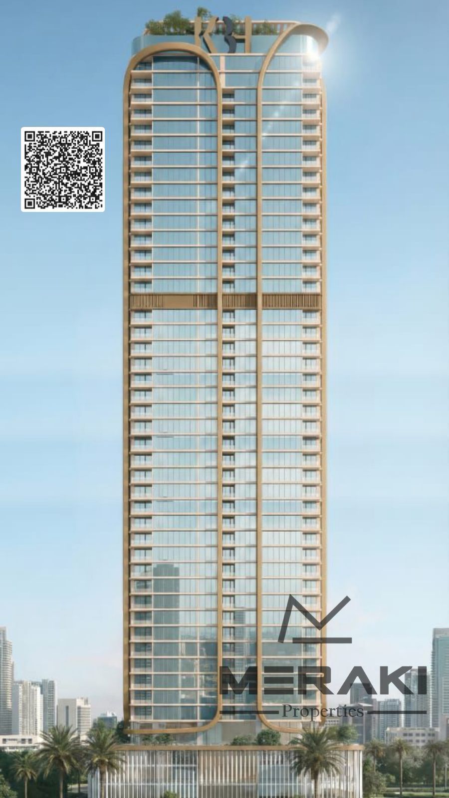 0% down payment, freehold sea views, and no fees. Own a two-bedroom apartment with a living room and maid's room at a very special price.