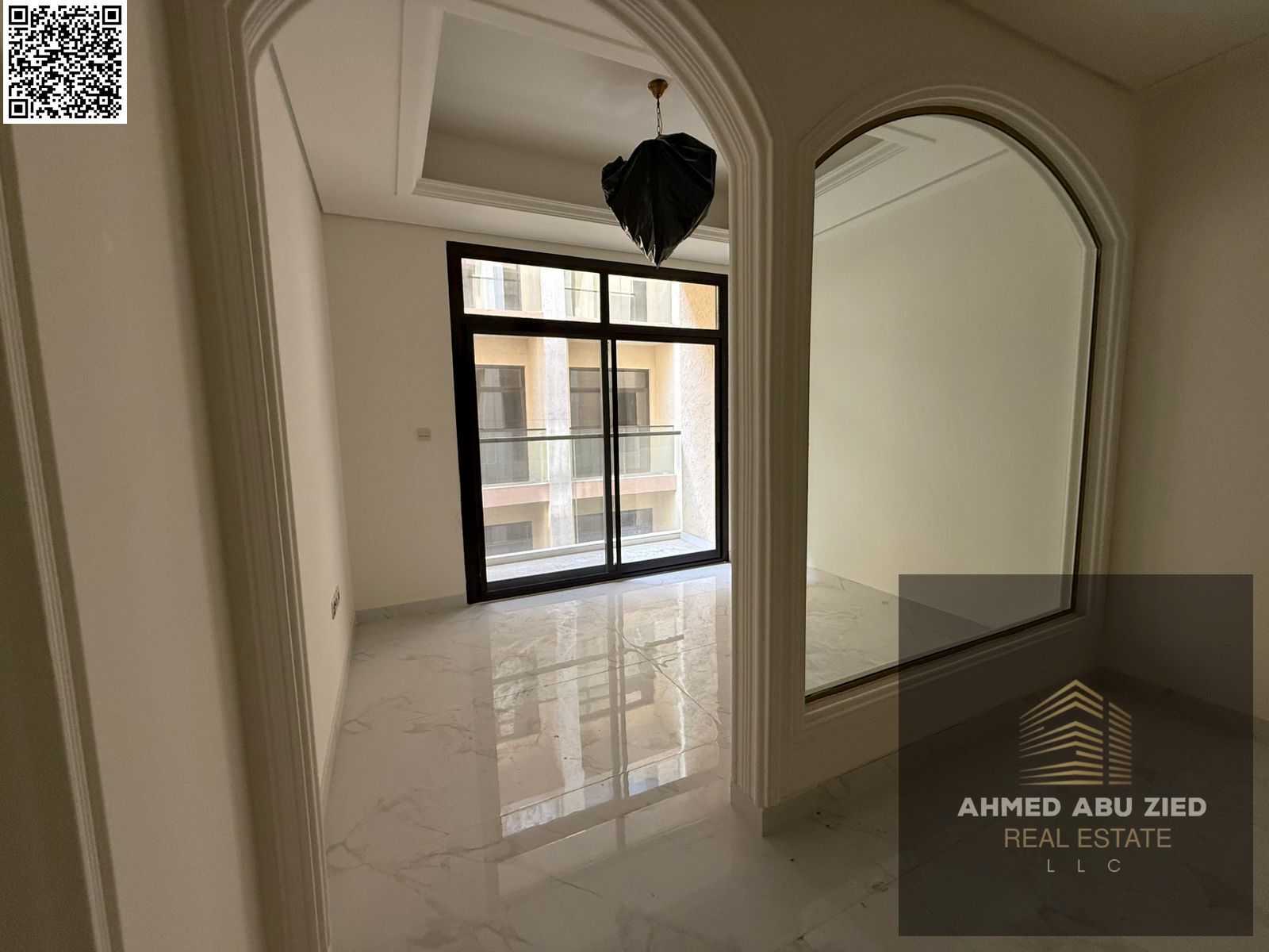 For annual rent, first occupancy, a two-bedroom apartment with a living room and majlis in Al Tallah 2, Ajman, featuring three bathrooms, a balcony, a