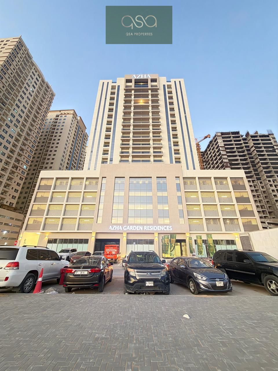 This top-tier residential project is located near Al Watan University and opposite Al Hamidiya Park, surrounded by the city's most prestigious neighbo