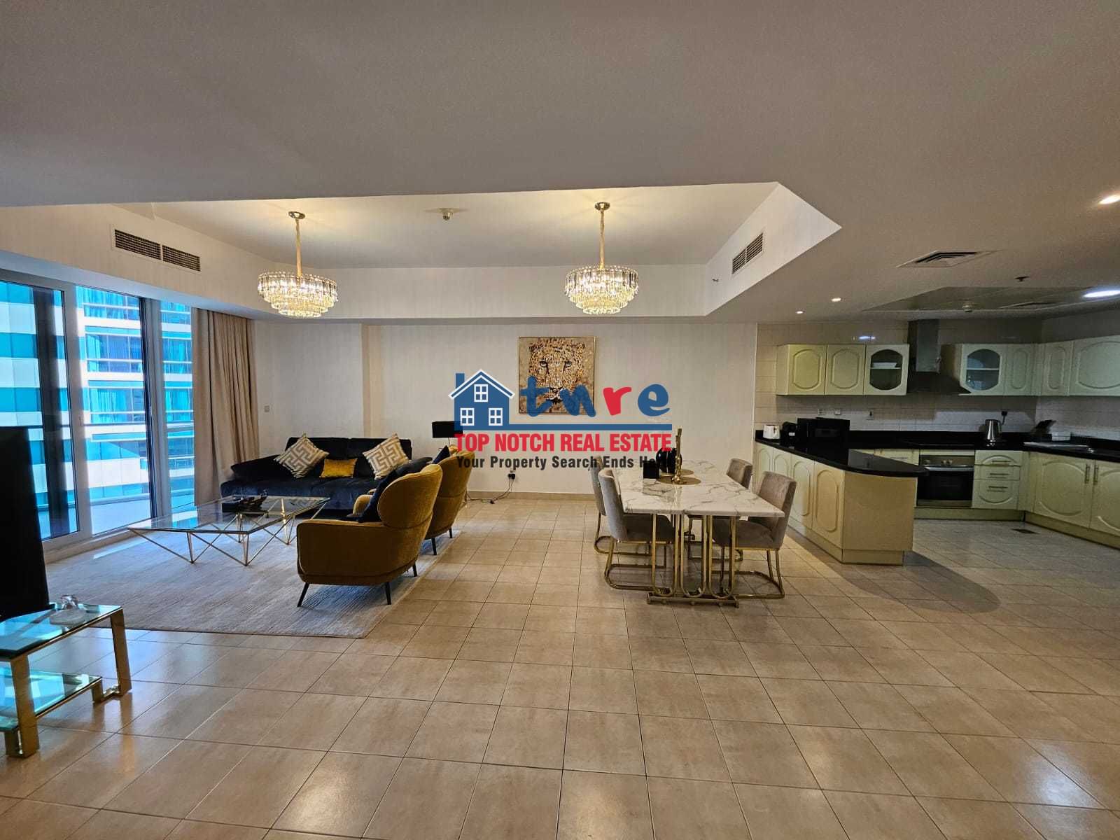 Luxurious 1BHK Fully Furnished | 1st March | Marina View