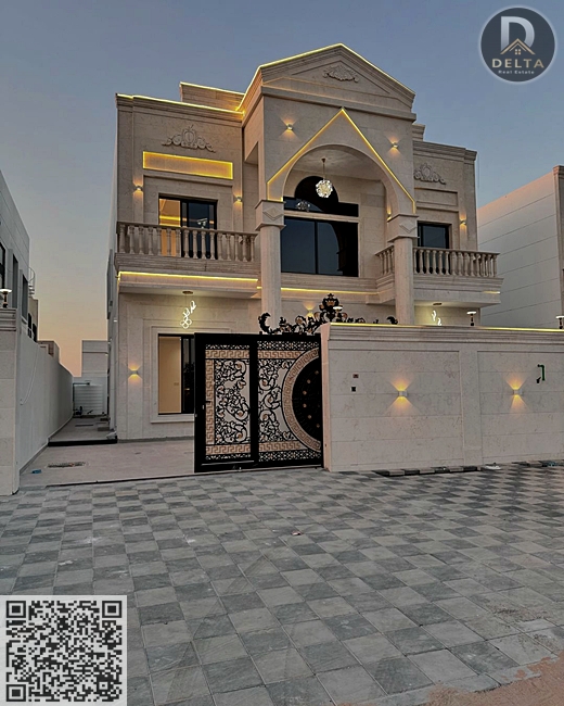 A unique opportunity to own a luxurious classic villa with stunning designs and a full stone facade, in a prime location on the corner of two streets