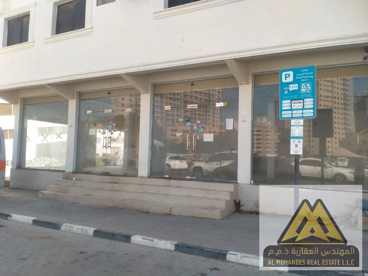 Two Large Shops for Rent – 4 Shutters | Al Nuaimiya