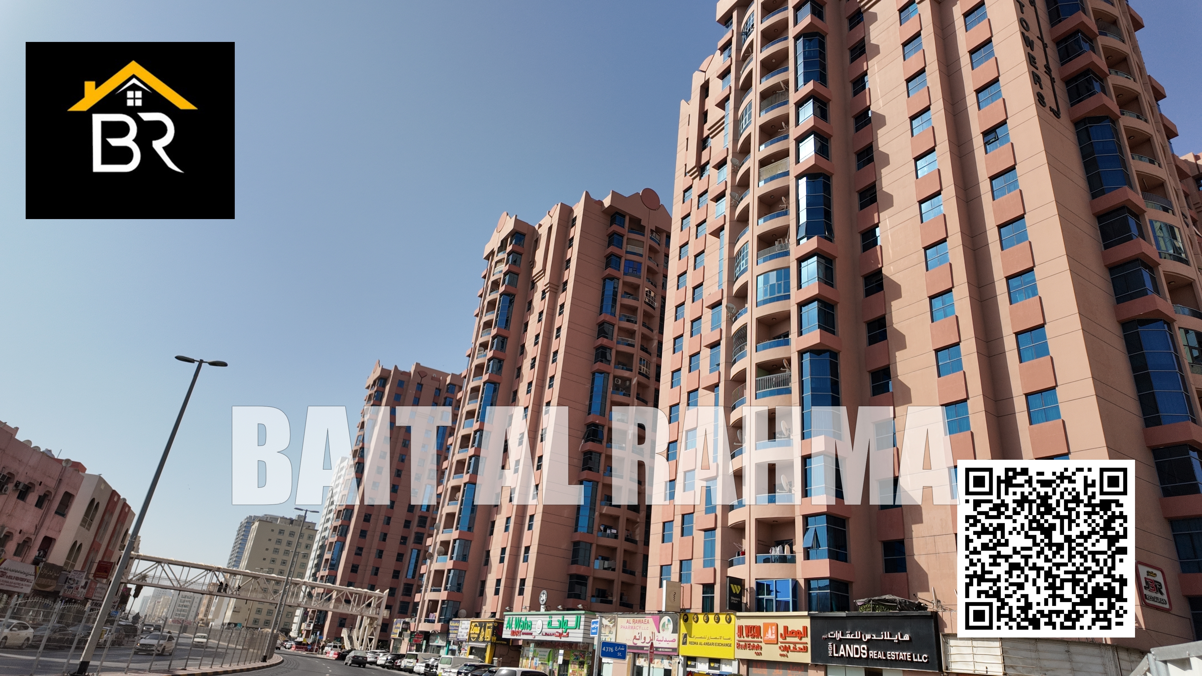 For Rent: Spacious 1BHK in Nuaimiya Tower, Ajman