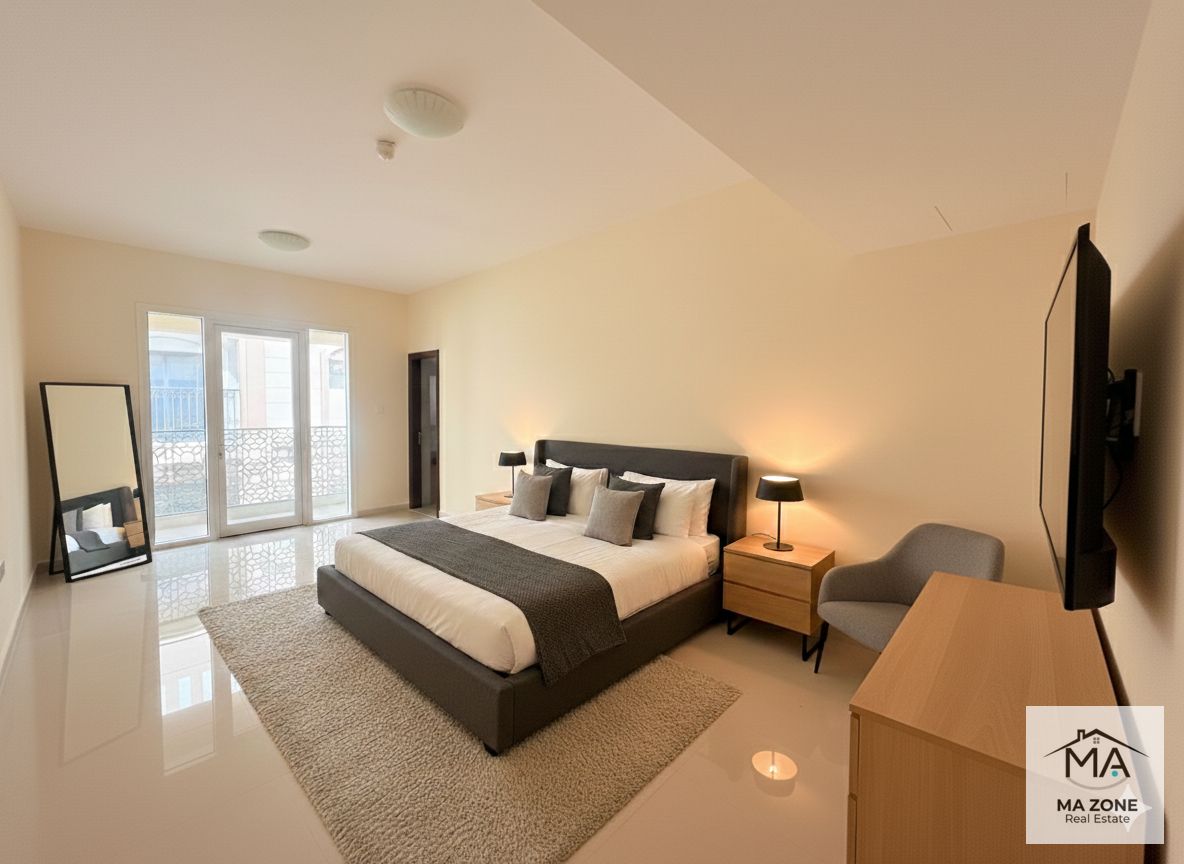 Most Biggest Size 2bhk with balcony| 3 bath |cupboards |parking in muweillah commercial