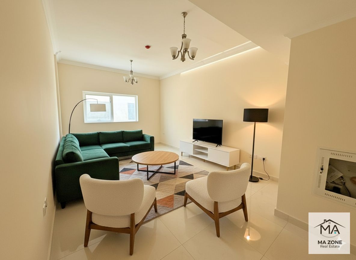 New like 1 bhk with 2 bath | parking | in muweillah commercial