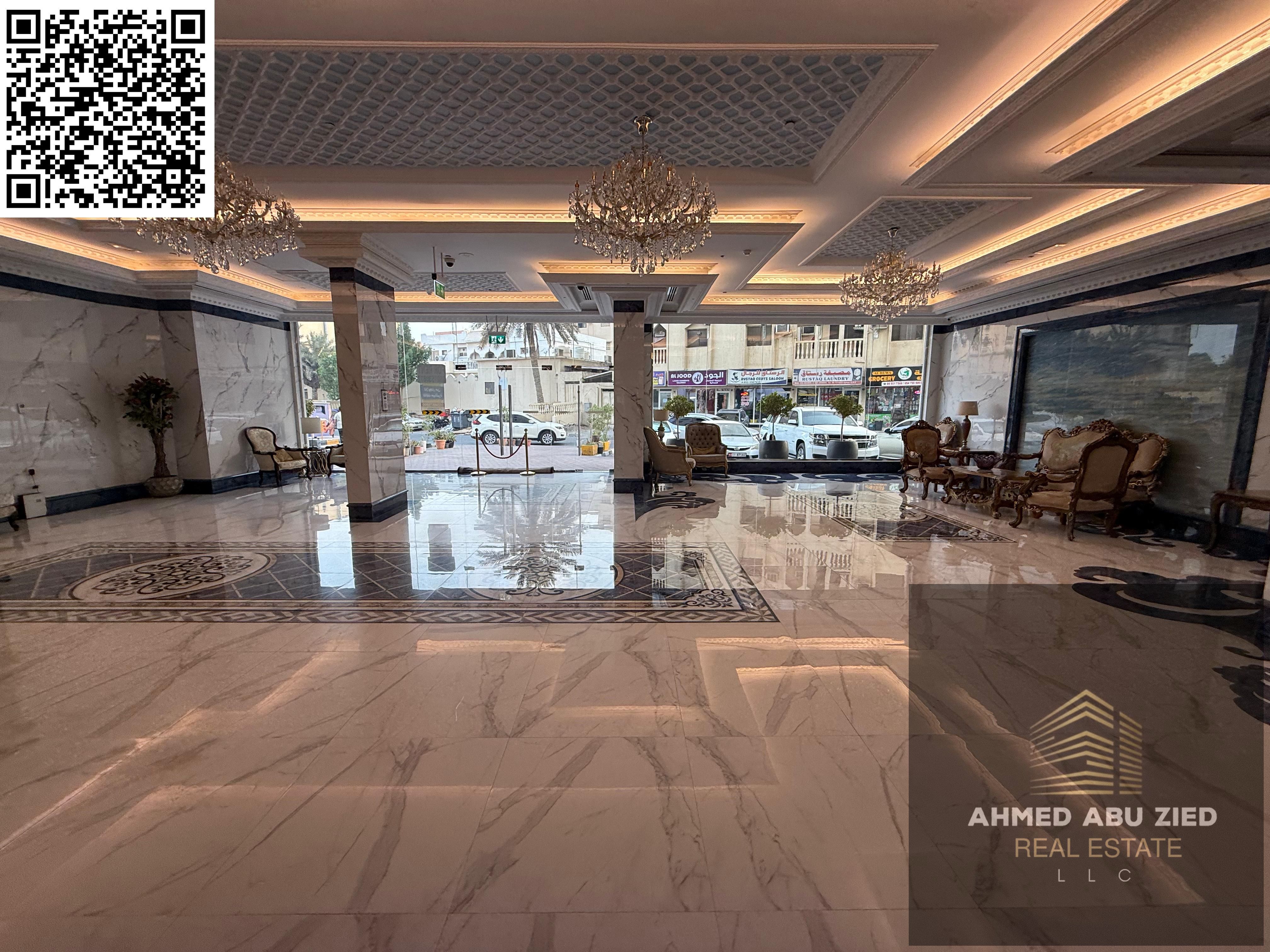 Master Bedroom with Living Room for Annual Rent – Al Naeemiya 3, Ajman Location: Behind Dubai Islamic Bank, near Carrefou