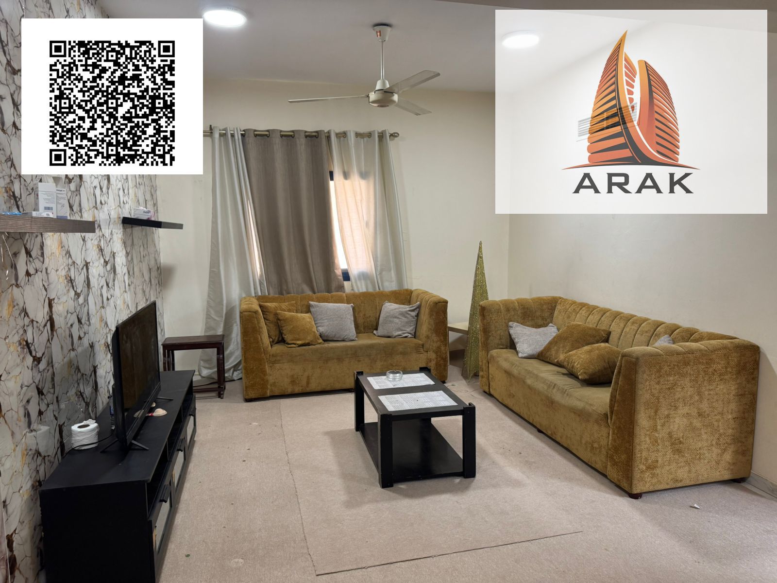 One-time opportunity – 2-bedroom apartment for rent in Al Rumaila 1