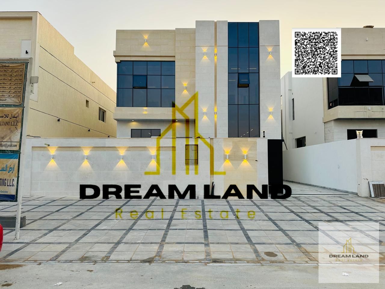 Including registration fees, Amazing villa with swimming pool, consists of 5 master bedrooms with built in wardrobes, now for sale in upscale area,