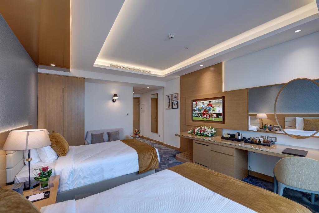 Hotel Room Without Kitchen Free Bills in JADDAF