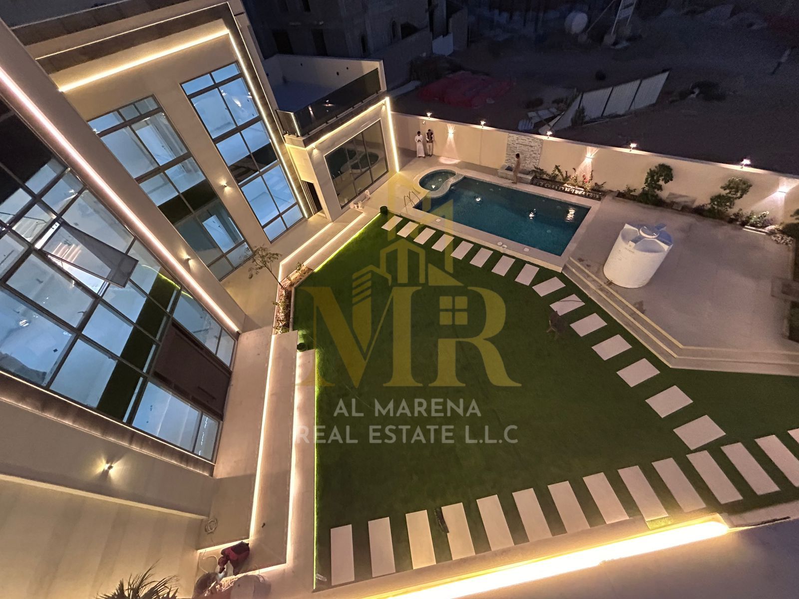 Luxury smart home with a resort design - 10,300 sq ft plot | Freehold for all nationalities | Includes pool, jacuzzi, sauna, and elevator. "Not just a