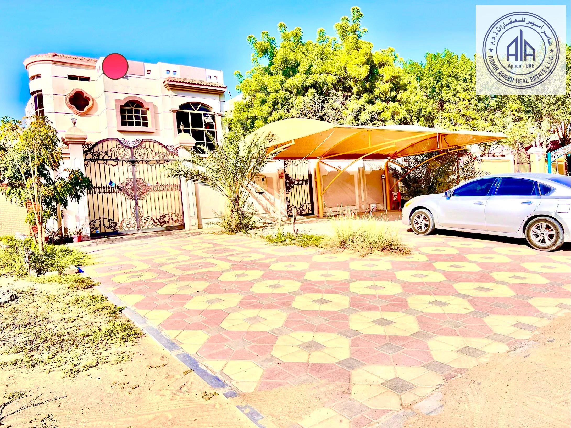 FULLY FURNISHED 5 MASTER BEDROOM VILLA AVAILABLE FOR RENT IN AL MOWAHIAT 2 AJMAN