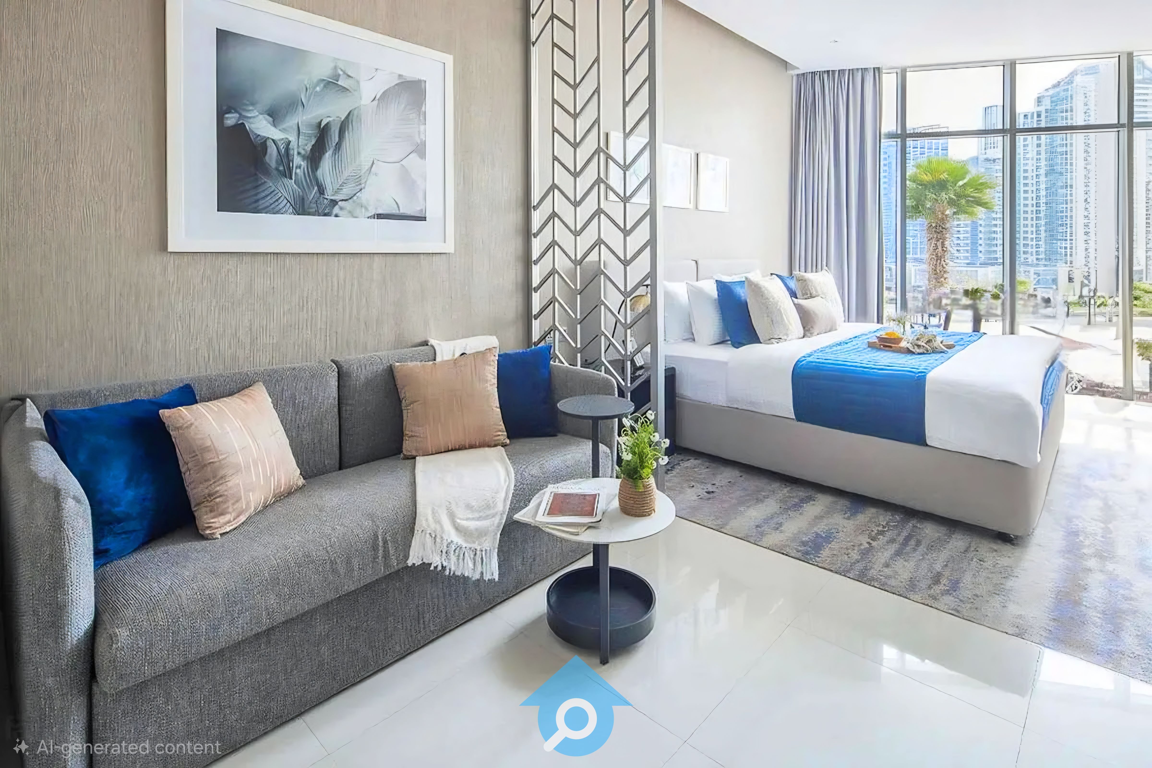 Spacious Studio Apartment | Canal View | From 20th June