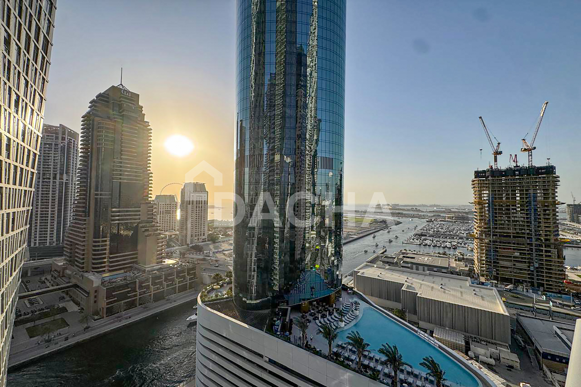 Unfurnished | VACANT | Partial Sea and Marina View