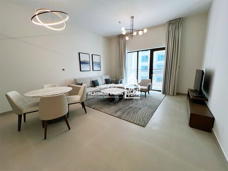 BRAND NEW! Fully Furnished | Partial Sea/Golf Course View | Balcony