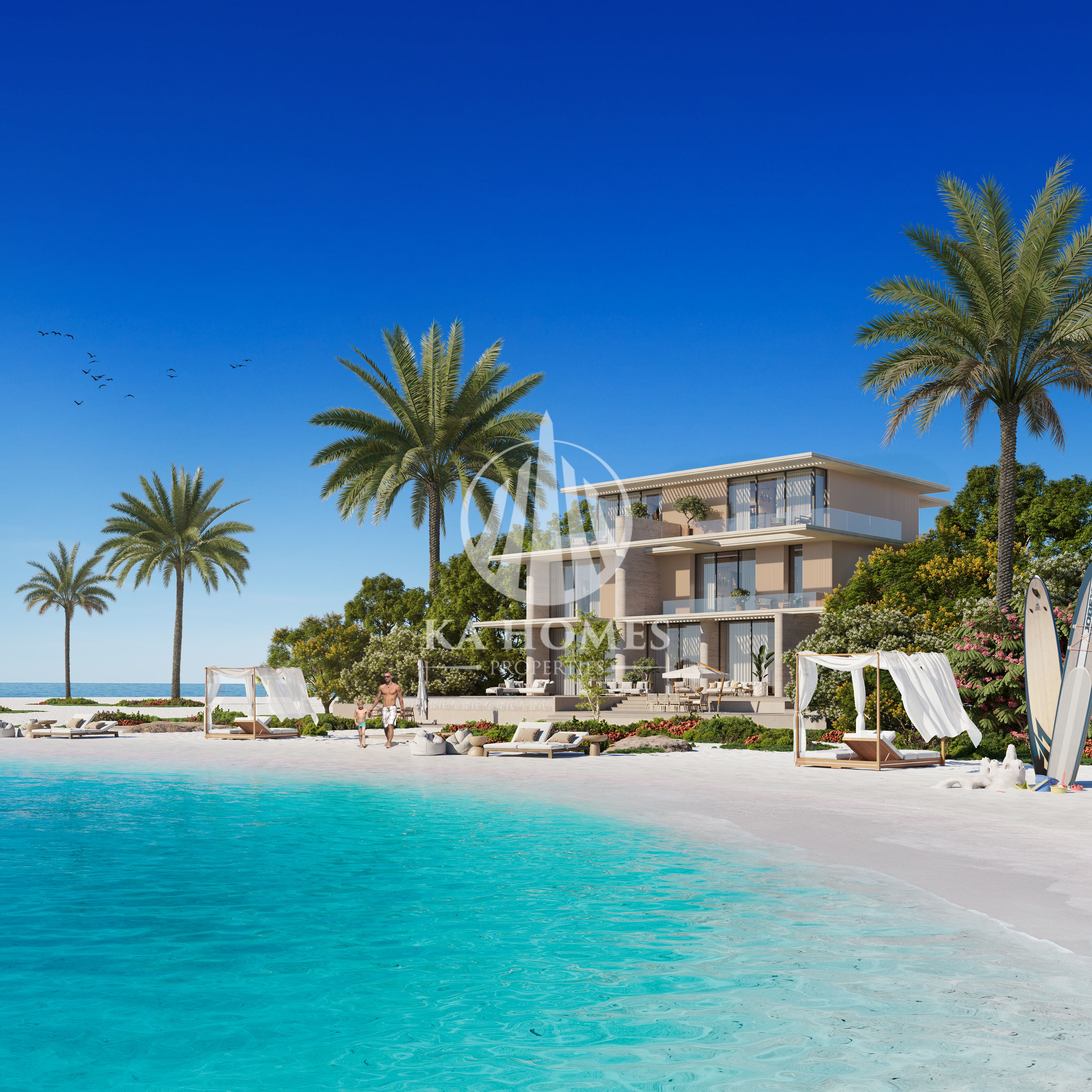Prime Location || 10% D. P || Flexible Payment Plan || Private Beach